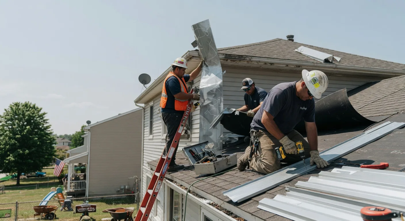 Metal Roof Repair in Kings Bay, GA